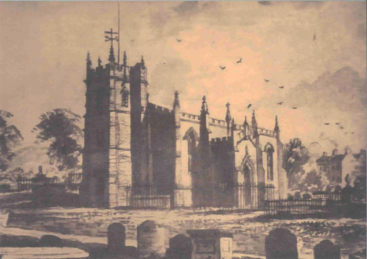 All Saints after 1832 rebuild